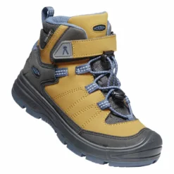 KEEN - REDWOOD MID WP - KINDER OUTDOORSCHUH - HARVEST GOLD/VINTAGE INDIGO -Schicke Mode Verkauf 1023882 3Q large 1280x1280