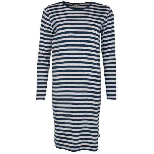 DANEFAE - DANEEMMI DRESS - Damen Kleid - Deep Ocean/Chalk -Schicke Mode Verkauf 11665 3152 1280x1280