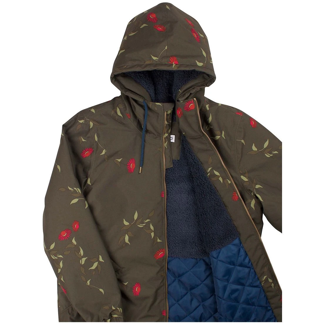 DANEFAE - DANEGURLI WINTER PARKA - Damen Wintermantel - Army Picabella 4 DANEFAE - DANEGURLI WINTER PARKA - Damen Wintermantel - Army Picabella - Image 4