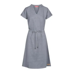 DERBE - DRESS - DAMEN KLEID - NAVY STRIPED