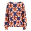 LILY BALOU - ALINA BLOUSE - DAMEN LANGARMSHIRT - BIG-FLOWER