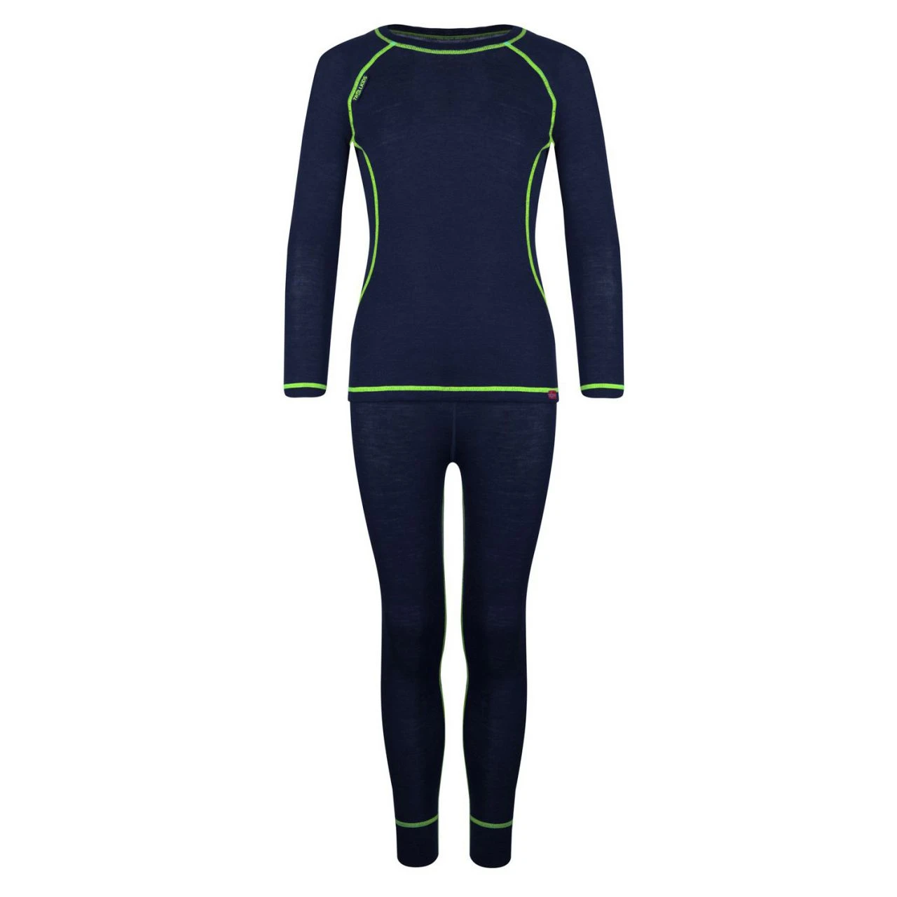 TROLLKIDS TROLLKLIDS - KIDS MERINO BASELAYER SET - MERINO-UNTERWÄSCHE-SET - NAVY/VIPER GREEN 1 TROLLKIDS TROLLKLIDS - KIDS MERINO BASELAYER SET - MERINO-UNTERWÄSCHE-SET - NAVY/VIPER GREEN