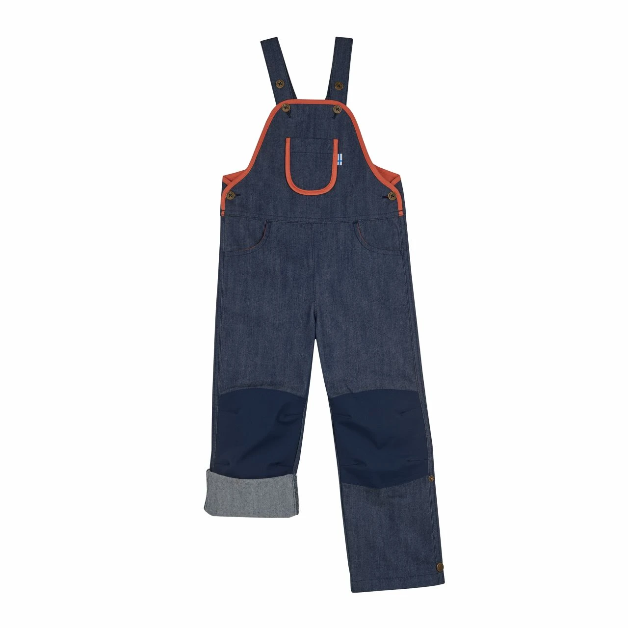 FINKID - LOIRI DENIM - LATZHOSE MIT PO- UND KNIEVERSTÄRKUNG - DENIM 1 FINKID - LOIRI DENIM - LATZHOSE MIT PO- UND KNIEVERSTÄRKUNG - DENIM