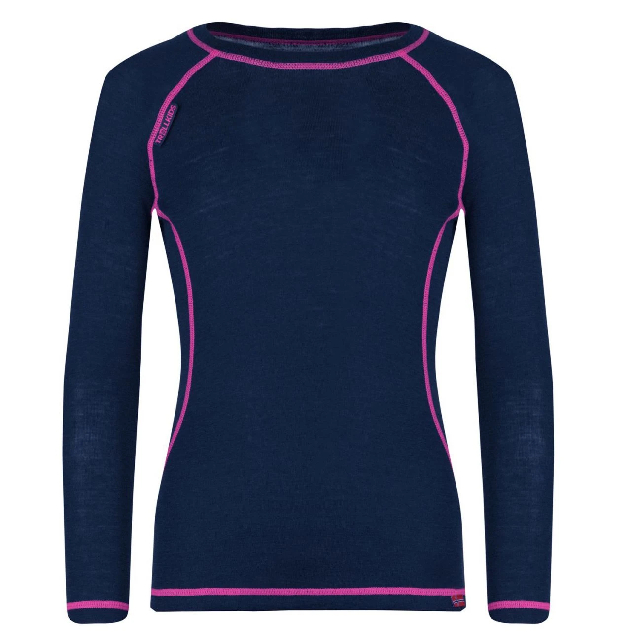 TROLLKIDS TROLLKLIDS - GIRLS MERINO BASELAYER SET - MERINO-UNTERWÄSCHE-SET - NAVY/MAGENTA 3 TROLLKIDS TROLLKLIDS - GIRLS MERINO BASELAYER SET - MERINO-UNTERWÄSCHE-SET - NAVY/MAGENTA - Image 3