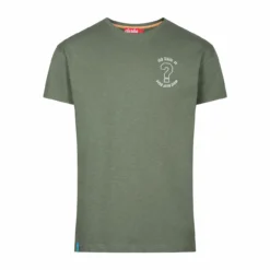 DERBE - AUCH NICHT - HERREN T-SHIRT - OLIVE