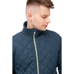 DERBE - QUILTBY COZY - HERREN JACKE - NAVY/CARAMEL -Schicke Mode Verkauf 13860 4 1280x1280