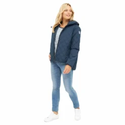 DERBE- QUILTBY SHORT - DAMEN JACKE - NAVY -Schicke Mode Verkauf 14302 4 1280x1280