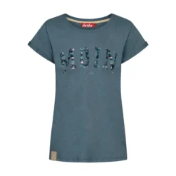 DERBE- FLAMOIN - DAMEN T-SHIRT - ORION BLUE