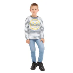 DERBE- ROBSMILE STRIPED - KINDER LANGARMSHIRT - ORION BLUE -Schicke Mode Verkauf 14405 3 1280x1280