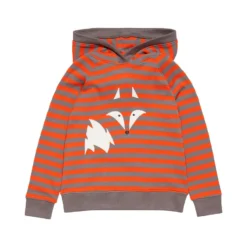 Sense Organics - JONAS Kapuzen- Langarmshirt -Schicke Mode Verkauf 1821521 Jonas Hooded Shirt orange stripes 1280x1280