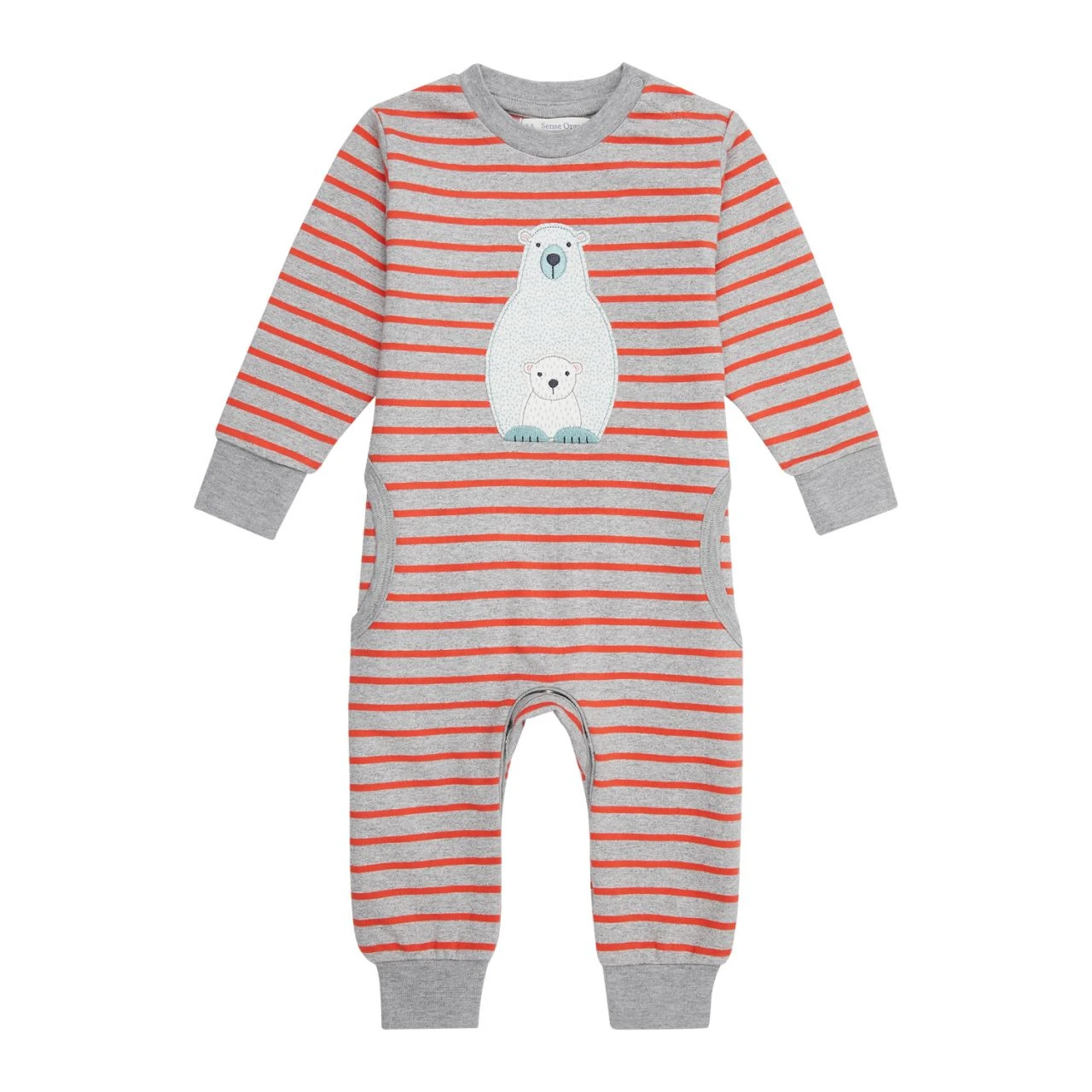 SENSE ORGANICS - STRINDBERG - BABY SWEAT OVERALL 1 SENSE ORGANICS - STRINDBERG - BABY SWEAT OVERALL