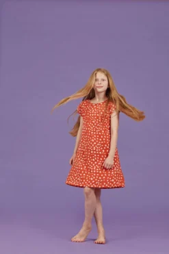 SENSE ORGANICS - NEELA DRESS - KURZARM KLEID - AOP DOTS RUSTY RED 9 SENSE ORGANICS - NEELA DRESS - KURZARM KLEID - AOP DOTS RUSTY RED -Schicke Mode Verkauf 2311408 1 NEELA aop dots rusty red 2 1280x1280