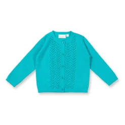 SENSE ORGANICS - ELSA KNITTED BABY CARDIGAN - BABY STRICKJACKE - CREAM