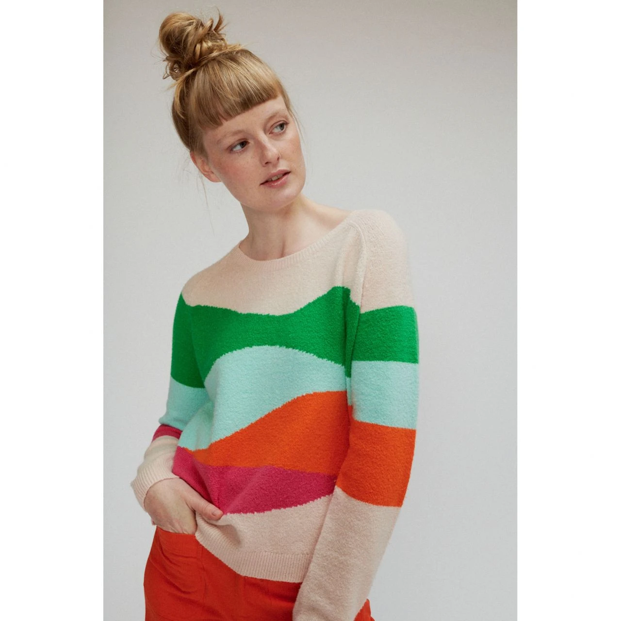 LILY BALOU - IRMA JUMPER - DAMEN STRICKPULLOVER - LANDSCAPE 2 LILY BALOU - IRMA JUMPER - DAMEN STRICKPULLOVER - LANDSCAPE - Image 2