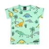 VILLERVALLA - T-SHIRT S/S - KURZARM DINO T- SHIRT