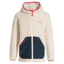 VAUDE - KIDS MANUKAU FLEECE JACKET - KUSCHELIGE FLEECEJACKE - ECRU