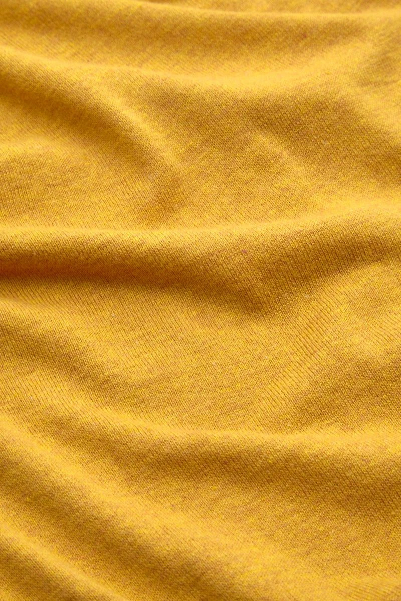 KING LOUIE - IVY TOP COCOON - DAMEN KURZARM PULLOVER - HONEY YELLOW 4 KING LOUIE - IVY TOP COCOON - DAMEN KURZARM PULLOVER - HONEY YELLOW - Image 4
