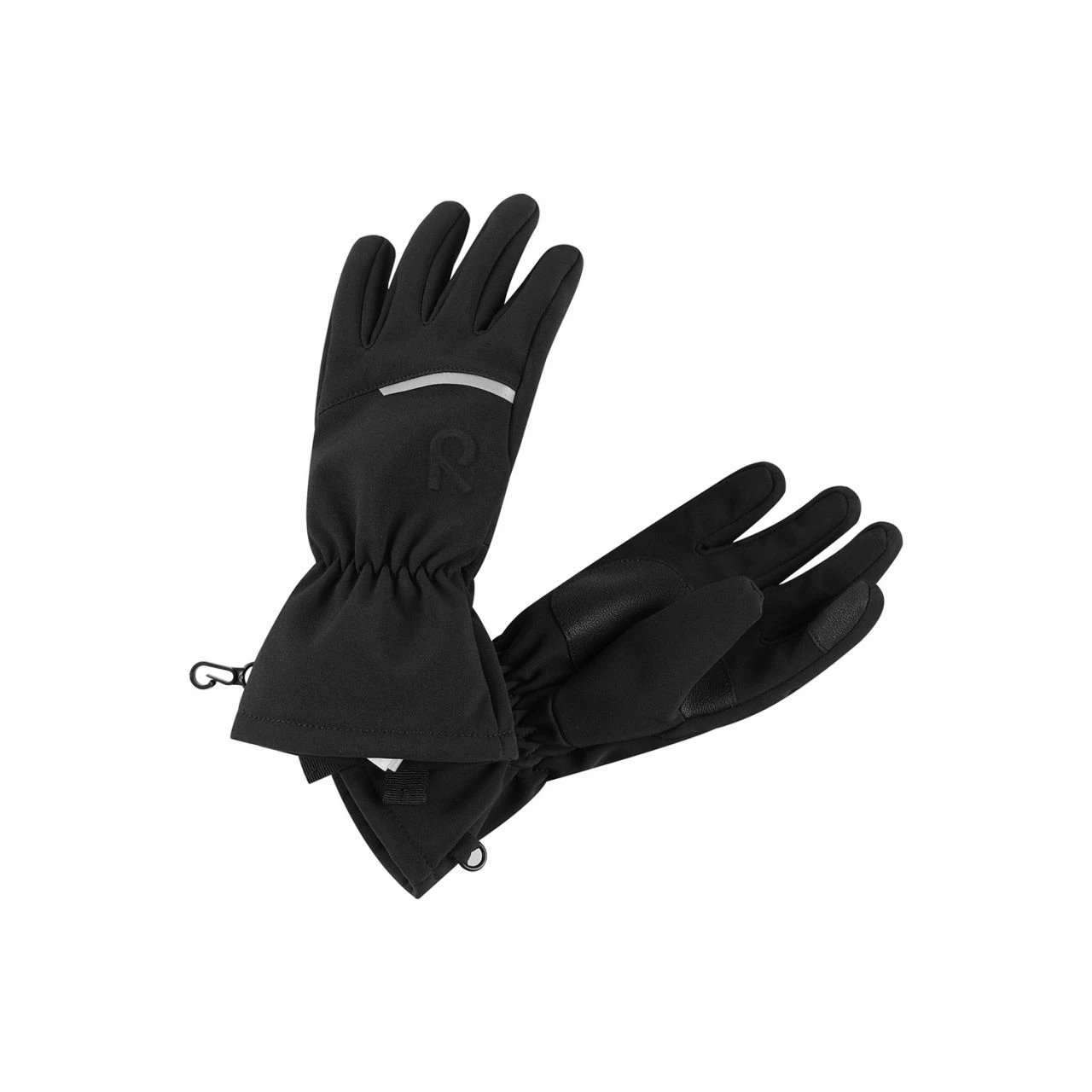 REIMA - EIDET - SOFTSHELL HANDSCHUHE - BLACK 1 REIMA - EIDET - SOFTSHELL HANDSCHUHE - BLACK