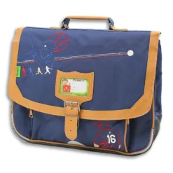 TANN'S - SCHULRANZEN - 38 CM - BLAU/BASEBALL
