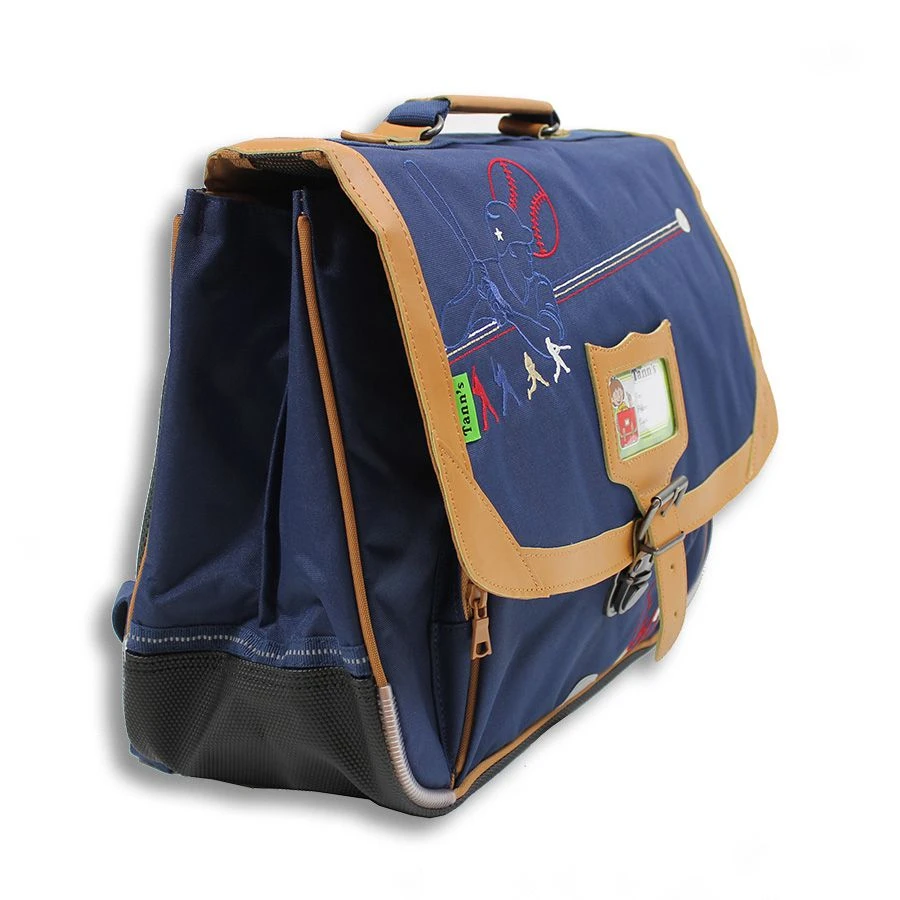 TANN'S - SCHULRANZEN - 38 CM - BLAU/BASEBALL 2 TANN'S - SCHULRANZEN - 38 CM - BLAU/BASEBALL - Image 2