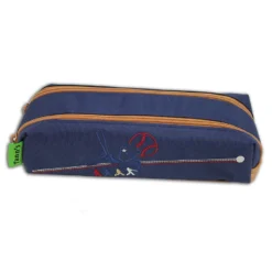 TANN'S - FEDERMAPPE - DOPPELT - BASEBALL BLAU