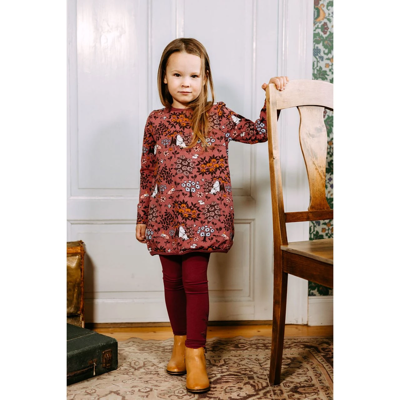 MARTINEX - MOOMIN LEGGINGS - LEICHTE ELASTISCHE HOSE - MAUVE 2 MARTINEX - MOOMIN LEGGINGS - LEICHTE ELASTISCHE HOSE - MAUVE - Image 2