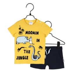 MARTINEX - MOOMIN SHORTS SET - KURZER SCHLAFANZUG - YELLOW