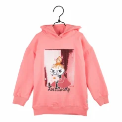 MARTINEX - LITTLE MY HOODIE - MOOMIN KAPUZENPULLOVER - ROSE