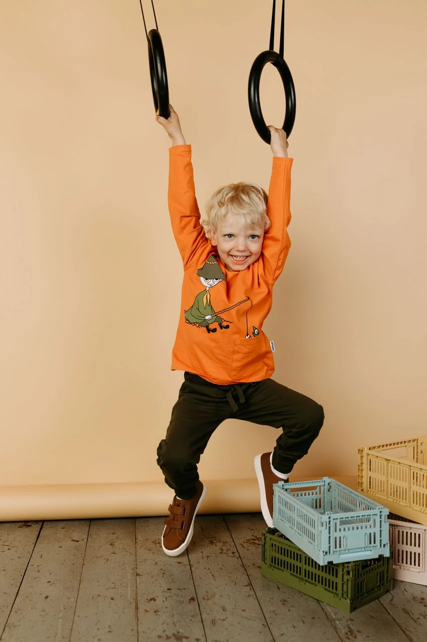 MARTINEX - SNUFKIN SHIRT - LANGARMSHIRT - ORANGE 3 MARTINEX - SNUFKIN SHIRT - LANGARMSHIRT - ORANGE - Image 3