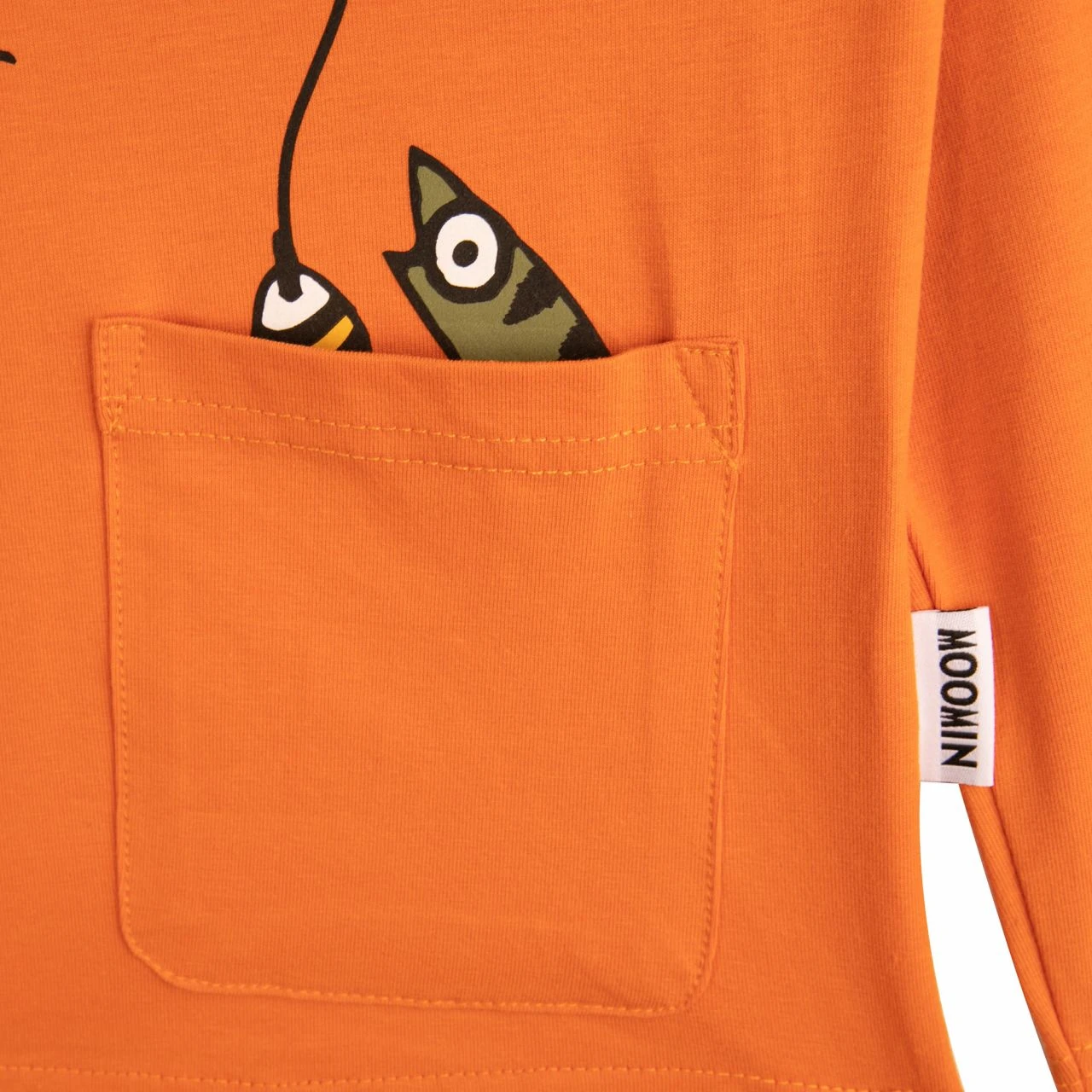 MARTINEX - SNUFKIN SHIRT - LANGARMSHIRT - ORANGE 2 MARTINEX - SNUFKIN SHIRT - LANGARMSHIRT - ORANGE - Image 2