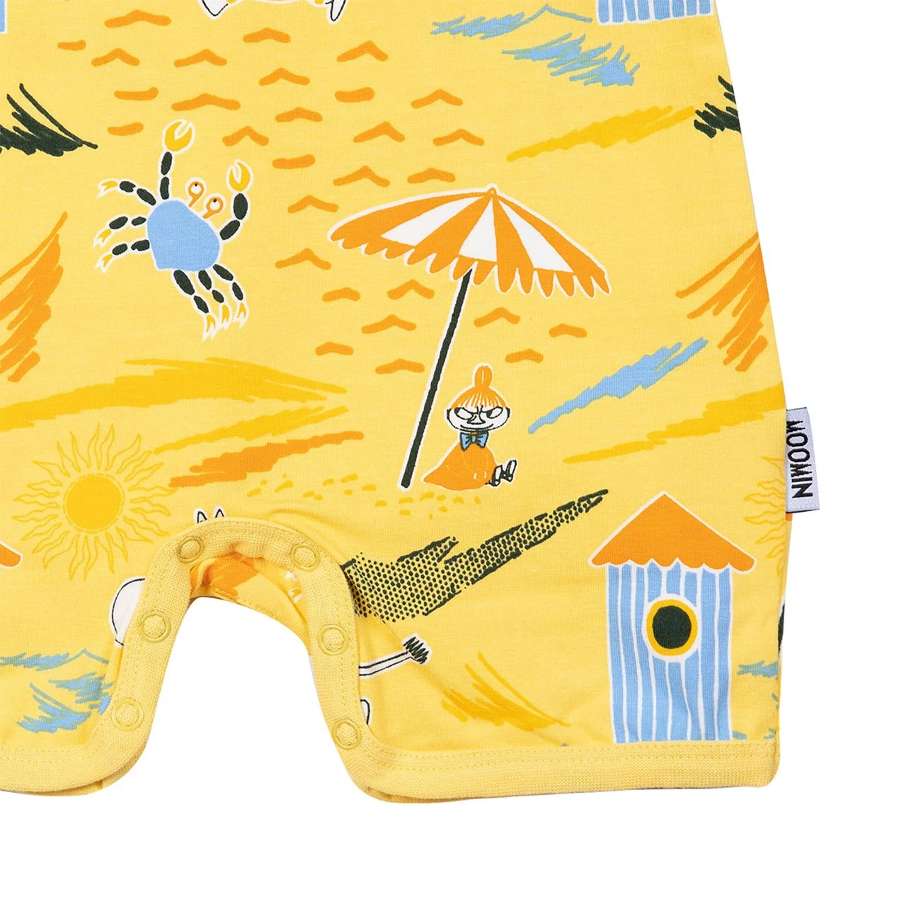 MARTINEX - CRAB PLAYSUIT - KURZARM EINTEILER - YELLOW 2 MARTINEX - CRAB PLAYSUIT - KURZARM EINTEILER - YELLOW - Image 2