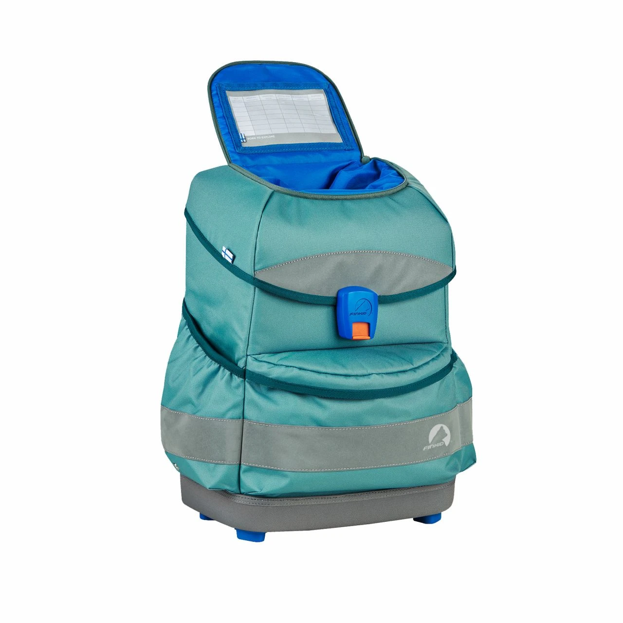 FINKID - BUDDY - SCHULRUCKSACK - SET KOMPLETT - TRELLIS/DEEP TEAL 3 FINKID - BUDDY - SCHULRUCKSACK - SET KOMPLETT - TRELLIS/DEEP TEAL - Image 3