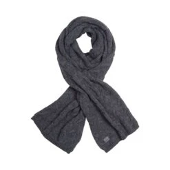 ELKLINE - VANILLE - STRICKSCHAL FÜR DAMEN - DARKGREY
