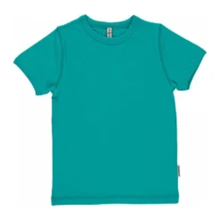 MAXOMORRA - TOP SS SOLID - KURZARMSHIRT BIO UNIFARBEN