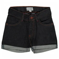 MAXOMORRA - PANTS SHORT - KURZE BIO JEANS HOSE - DARK DENIM BLU