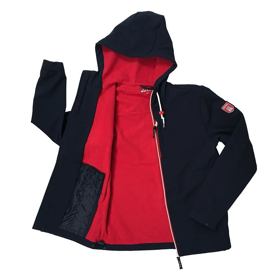 DERBE - ISLE OF SKYPE - HERREN SOFTSHELLJACKE - NAVY RED 2 DERBE - ISLE OF SKYPE - HERREN SOFTSHELLJACKE - NAVY RED - Image 2