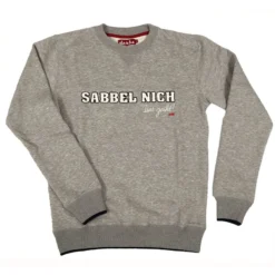 DERBE - CREW DAT GEIT - HERREN SWEATSHIRT - GREY MELANGE