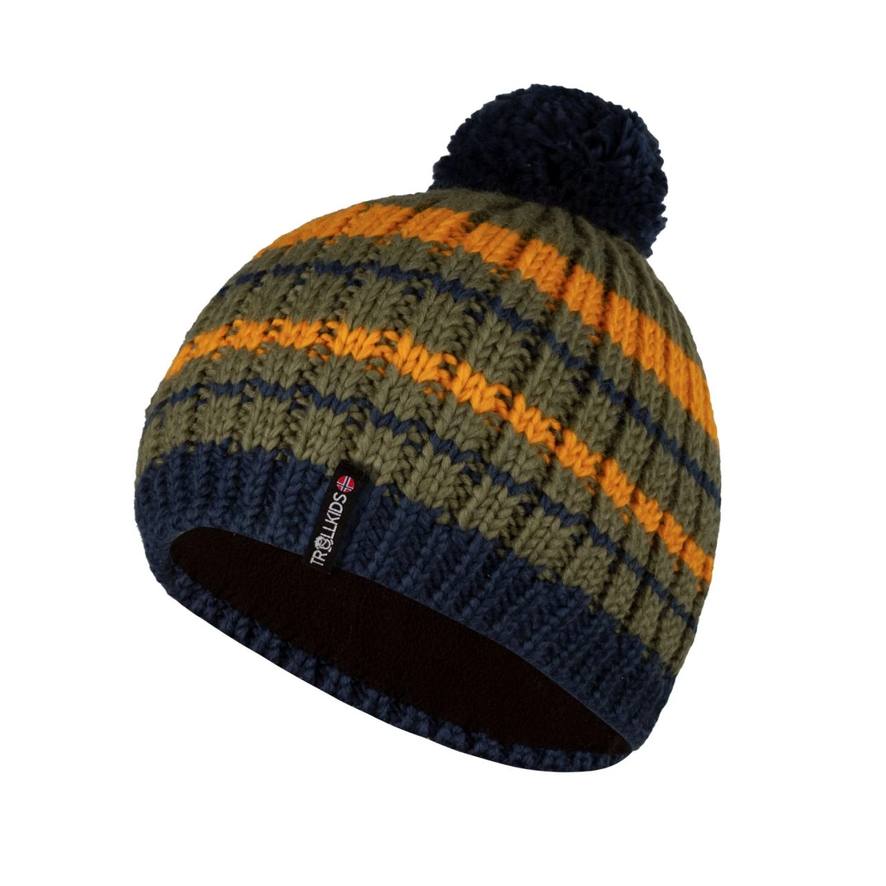 TROLLKIDS - KIDS HAFJELL BOBBLE CAP - WINTER STRICK BOMMELMÜTZE 1 TROLLKIDS - KIDS HAFJELL BOBBLE CAP - WINTER STRICK BOMMELMÜTZE