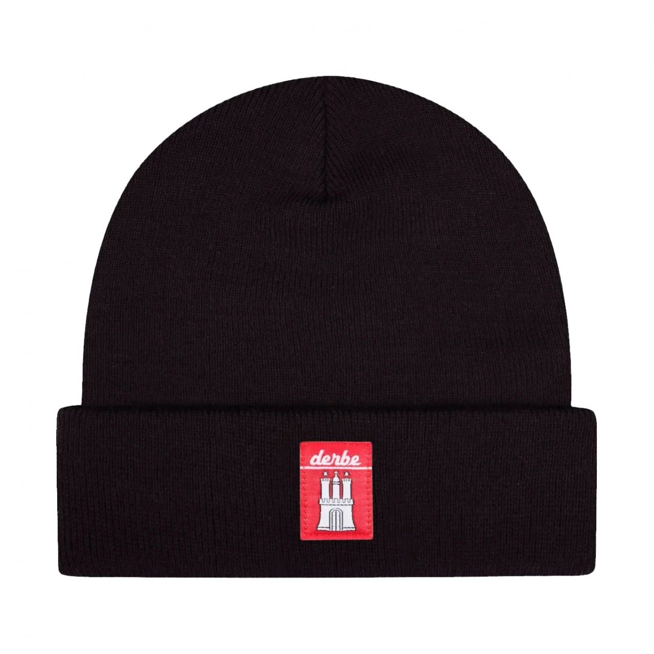 DERBE - BONNET - UNISEX STRICKMÜTZE - BLACK 1 DERBE - BONNET - UNISEX STRICKMÜTZE - BLACK