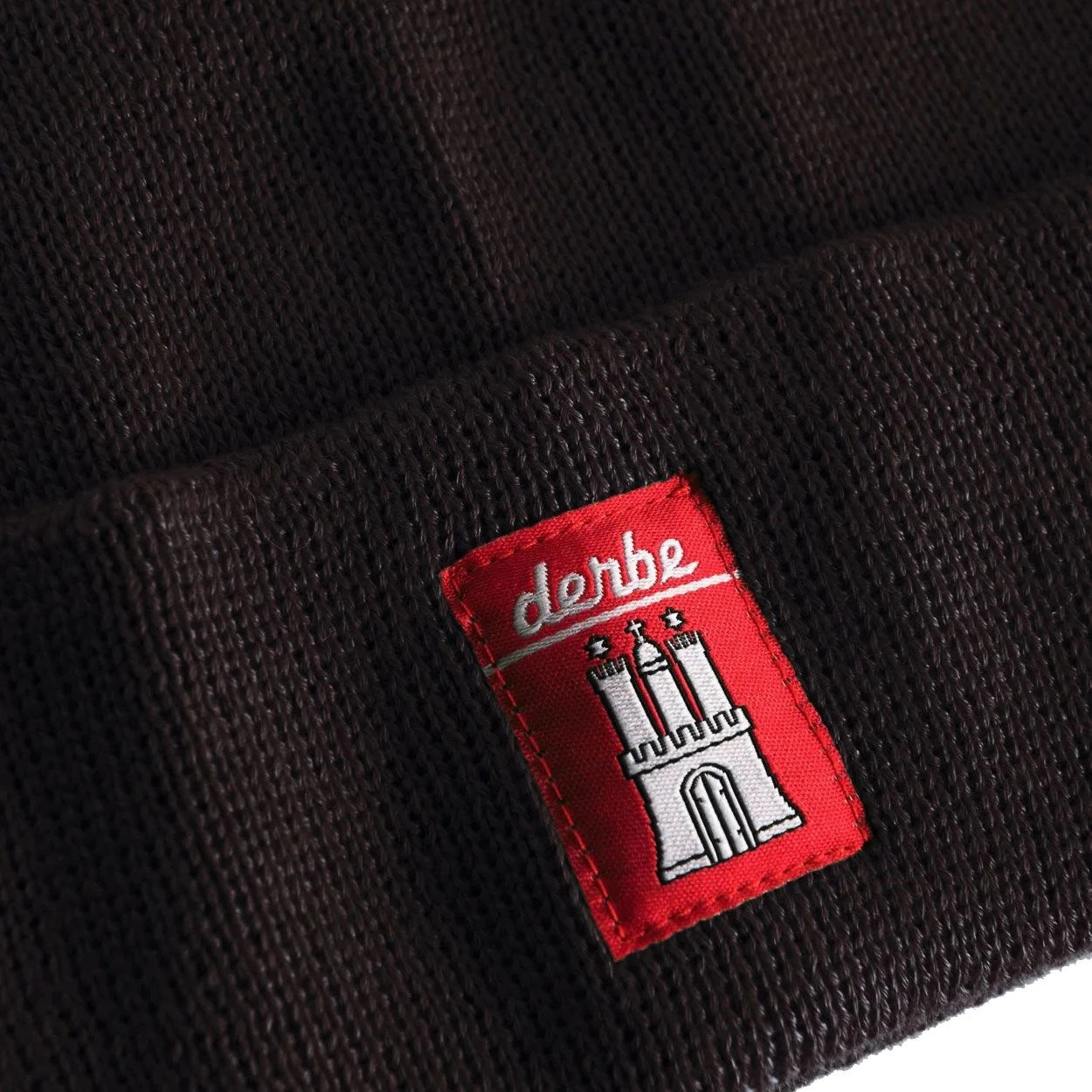 DERBE - BONNET - UNISEX STRICKMÜTZE - BLACK 2 DERBE - BONNET - UNISEX STRICKMÜTZE - BLACK - Image 2