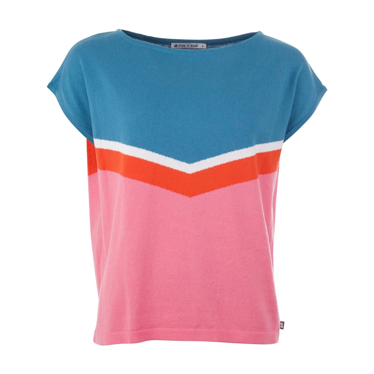 FROY & DIND - TOP ANIKA - DAMEN KURZARM OBERTEIL - FAIENCE-PINK 1 FROY & DIND - TOP ANIKA - DAMEN KURZARM OBERTEIL - FAIENCE-PINK