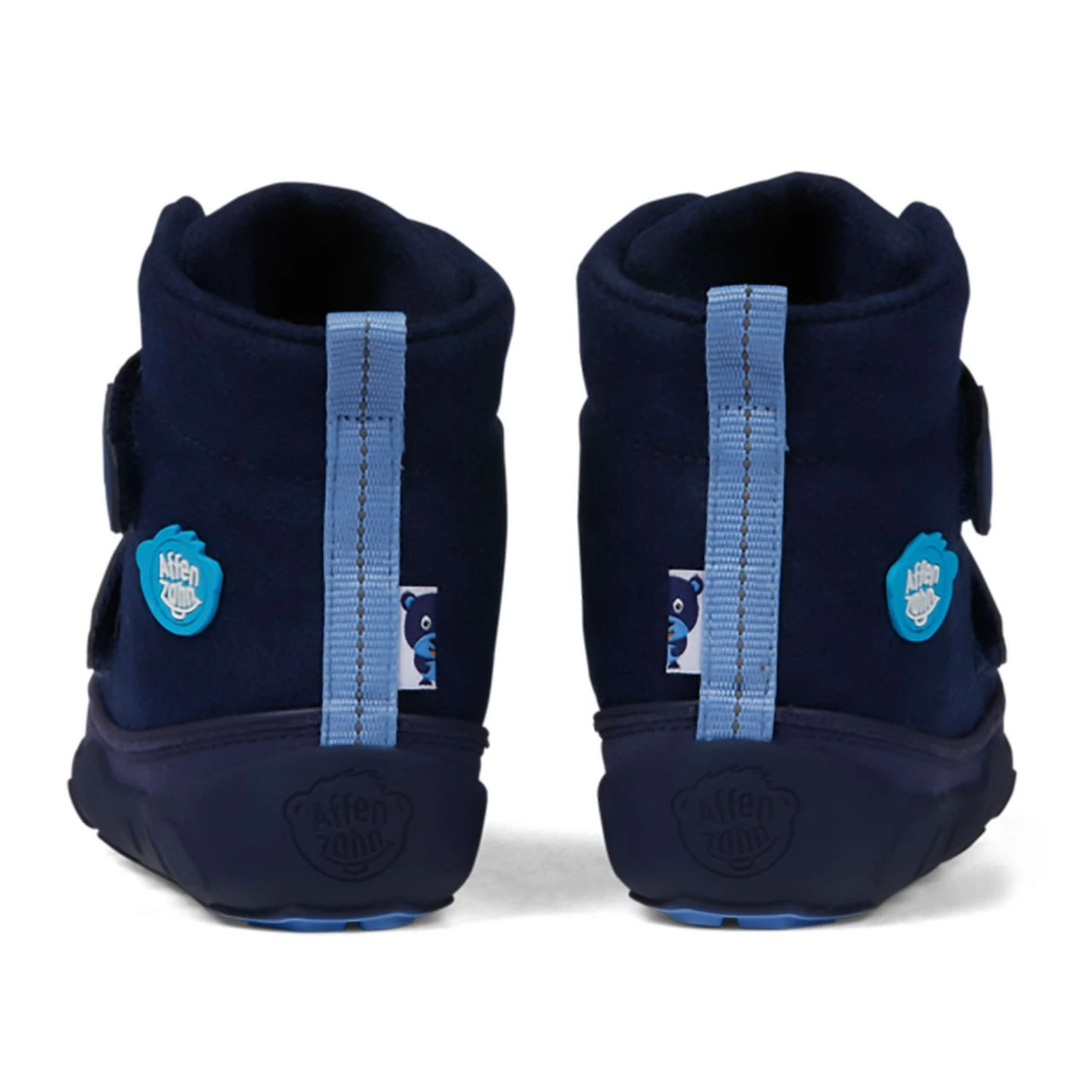 AFFENZAHN - MINIMAL COMFY JUMP MIDBOOT WOOL - KINDER WINTERSTIEFEL - WOOL BEAR BLAU 3 AFFENZAHN - MINIMAL COMFY JUMP MIDBOOT WOOL - KINDER WINTERSTIEFEL - WOOL BEAR BLAU - Image 3