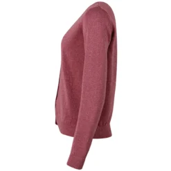 DANEFAE - DANESAGA CARDIGAN - DAMEN STRICKJACKE -Schicke Mode Verkauf DANEFAE SAGA CARDI GREY ROSE 3 1280x1280