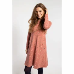 DANEFAE - DANESIDSEL DRESS - DAMEN LANGARM KLEID - OLD ROSE/CHALK MINIFLOWER 13 DANEFAE - DANESIDSEL DRESS - DAMEN LANGARM KLEID - OLD ROSE/CHALK MINIFLOWER -Schicke Mode Verkauf DANESIDSEL DRESS OLD ROSE CHALK MINIFLOWER 5 1280x1280