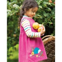 FRUGI - LILY CORD DRESS - KORD KLEID - FOXGLOVE/HEDGEHOG -Schicke Mode Verkauf DRA009FGD 2 1280x1280