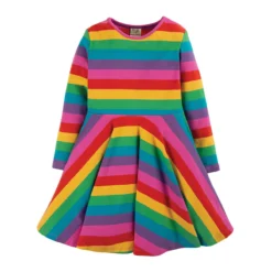 FRUGI - SOFIA SKATER DRESS - LANGARMKLEID