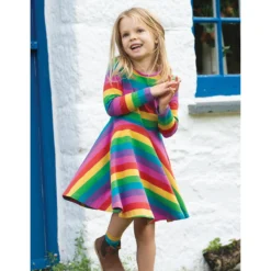 FRUGI - SOFIA SKATER DRESS - LANGARMKLEID -Schicke Mode Verkauf DRA018FRB 2 1280x1280