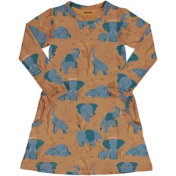 MEYADEY - DRESS LS - LANGARMKLEID - ELEPHANT CLAN