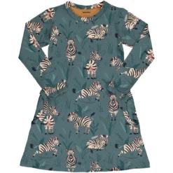 MEYADEY - DRESS LS - LANGARMKLEID - ZIPPY ZEBRA