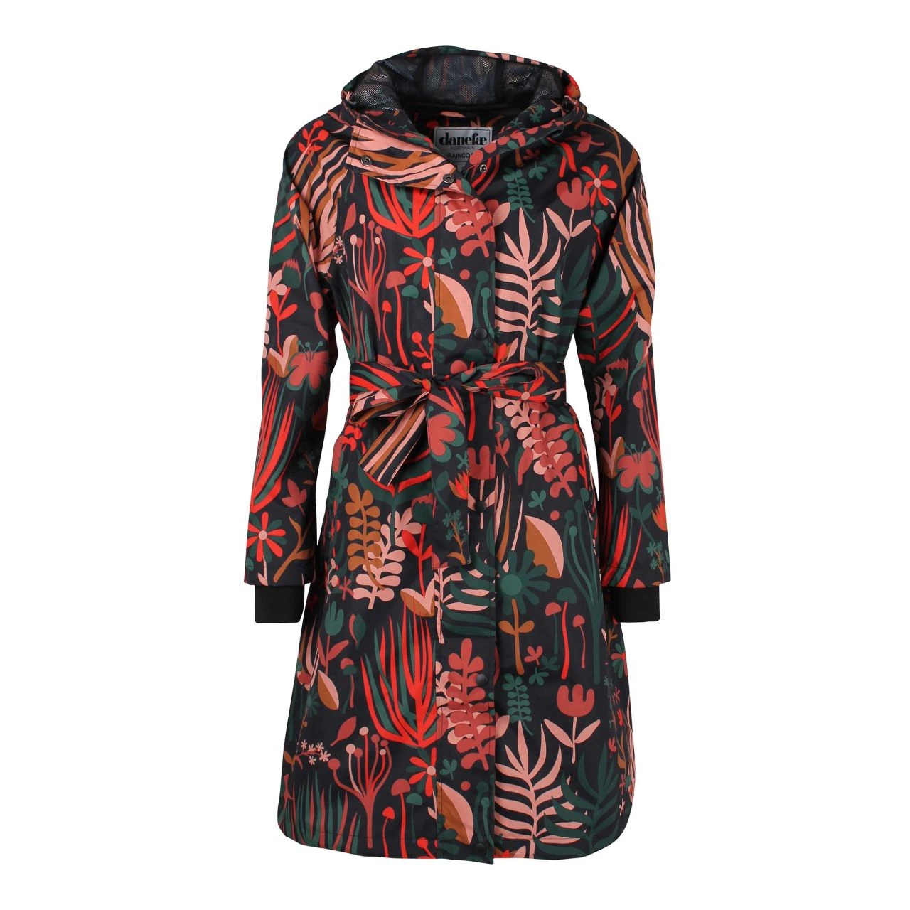 DANEFAE - DANELISABETH RAINCOAT - DAMEN REGENMANTEL - BLACK WALKABOUT 2 DANEFAE - DANELISABETH RAINCOAT - DAMEN REGENMANTEL - BLACK WALKABOUT - Image 2